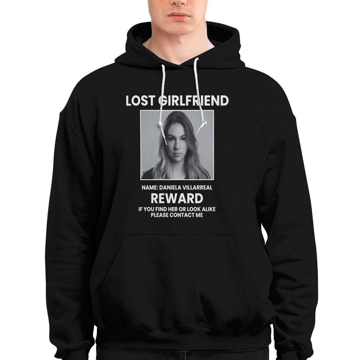 Lost Girlfriend Name Daniela Villarreal Reward Shirt Lost Girlfriend Name Daniela Villarreal Reward Shirt