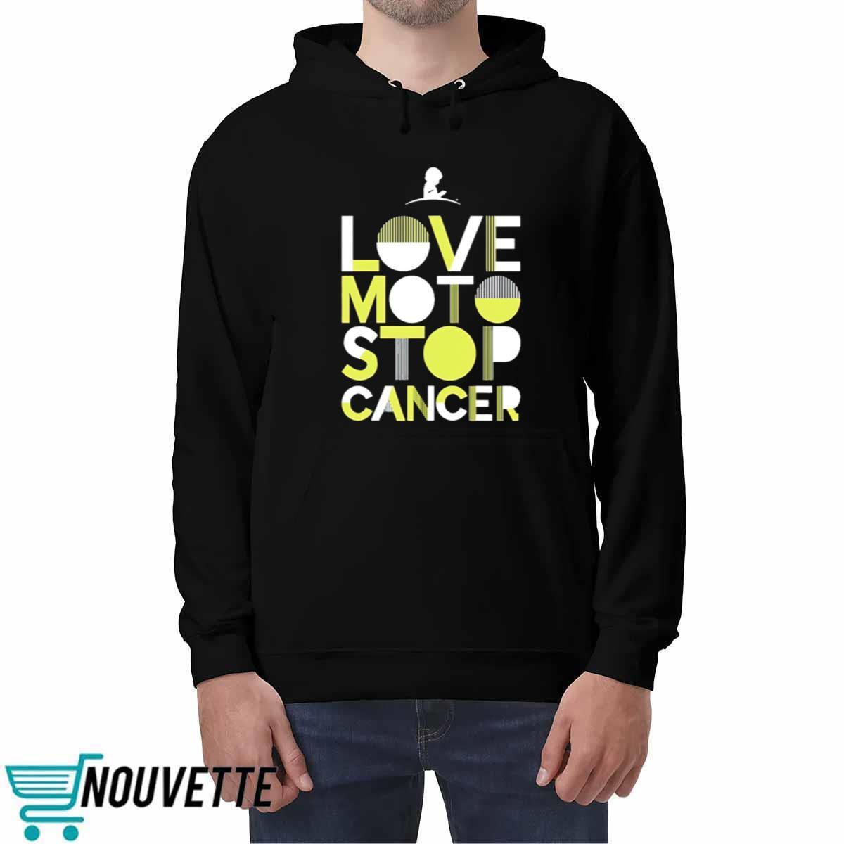 Ryan Dungey Love Moto Stop Cancer Shirt Ryan Dungey Love Moto Stop Cancer Shirt
