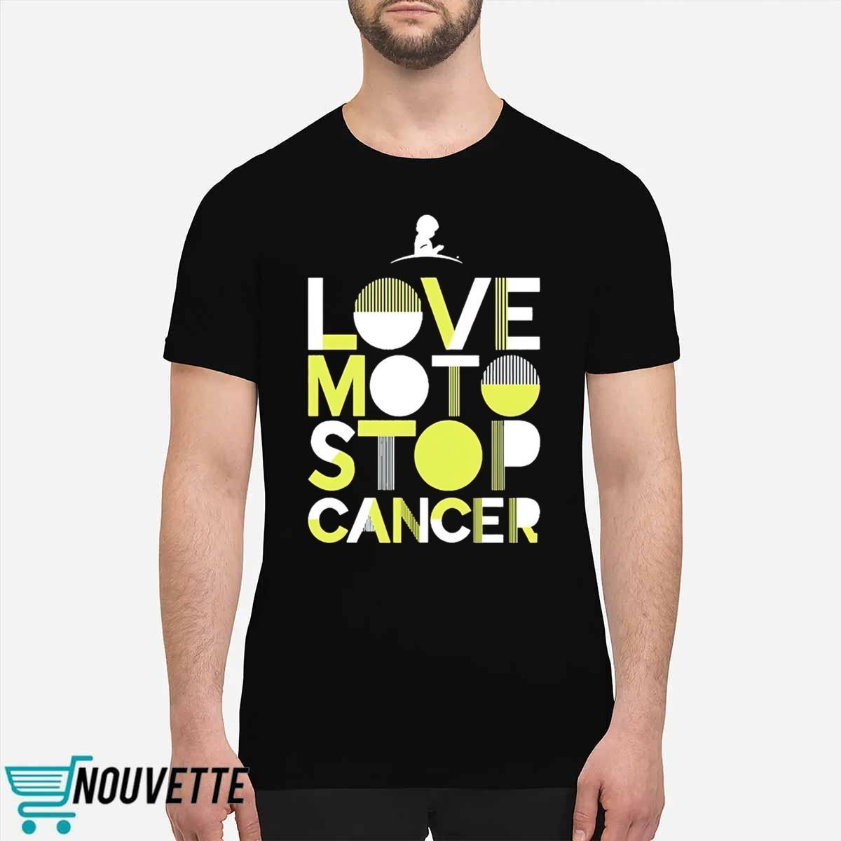 Ryan Dungey Love Moto Stop Cancer Shirt Ryan Dungey Love Moto Stop Cancer Shirt