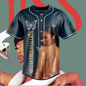 Megan Thee Stallion Hot Girl Summer Tour Custom Baseball Jersey Megan Thee Stallion Hot Girl Summer Tour Custom Baseball Jersey