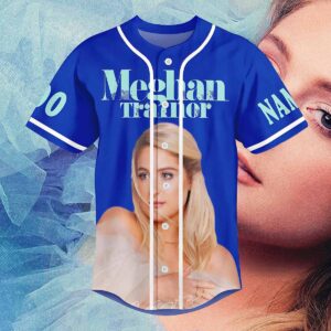 Meghan Trainor Bet I Made You Look Custom Baseball Jersey
