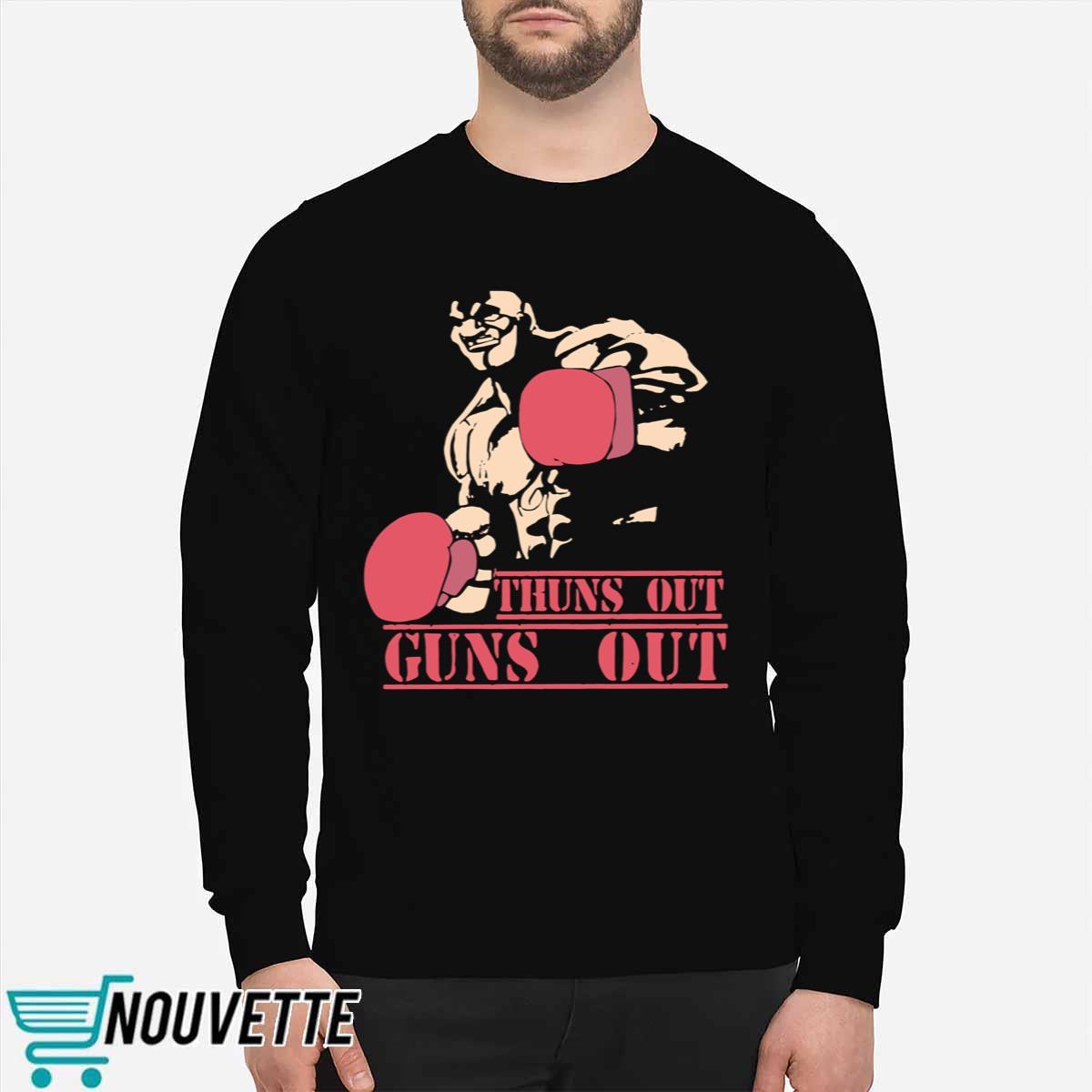 Mike Tyson Thuns Out Guns Out Shirt Mike Tyson Thuns Out Guns Out Shirt