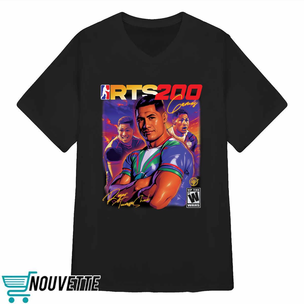 New Zealand Warriors RTS 200 Shirt New Zealand Warriors RTS 200 Shirt
