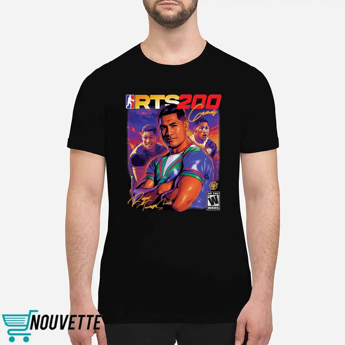 New Zealand Warriors RTS 200 Shirt New Zealand Warriors RTS 200 Shirt