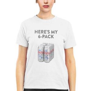 Patrick Mahomes Coors Light Heres My 6-Pack Shirt 3 Patrick Mahomes Coors Light Here's My 6 Pack Shirt