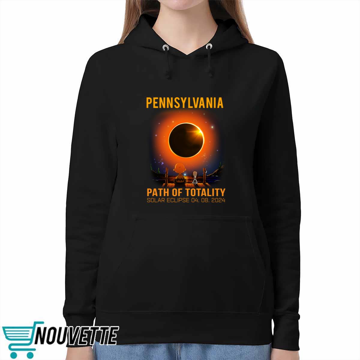 Pennsylvania Path Of Totality Solar Eclipse April 8 2024 Shirt Pennsylvania Path Of Totality Solar Eclipse April 8 2024 Shirt
