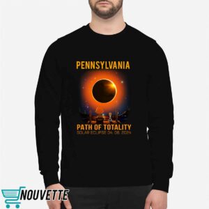 Pennsylvania Path Of Totality Solar Eclipse April 8 2024 Shirt 2 Pennsylvania Path Of Totality Solar Eclipse April 8 2024 Shirt