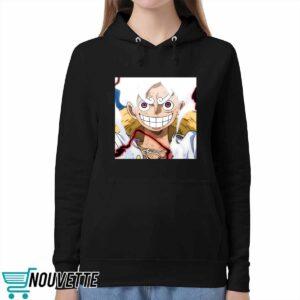 Red Max Holloway Luffy Gear 5th Hoodie 5 Red Max Holloway Luffy Gear 5th Hoodie