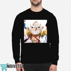 Red Max Holloway Luffy Gear 5th Hoodie 2 Red Max Holloway Luffy Gear 5th Hoodie