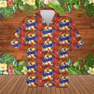 Reggie Bar Candy Bar Hawaiian Shirt Reggie Bar Candy Bar Hawaiian Shirt
