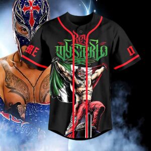 Rey Mysterio The Master Of The 619 Custom Baseball Jersey