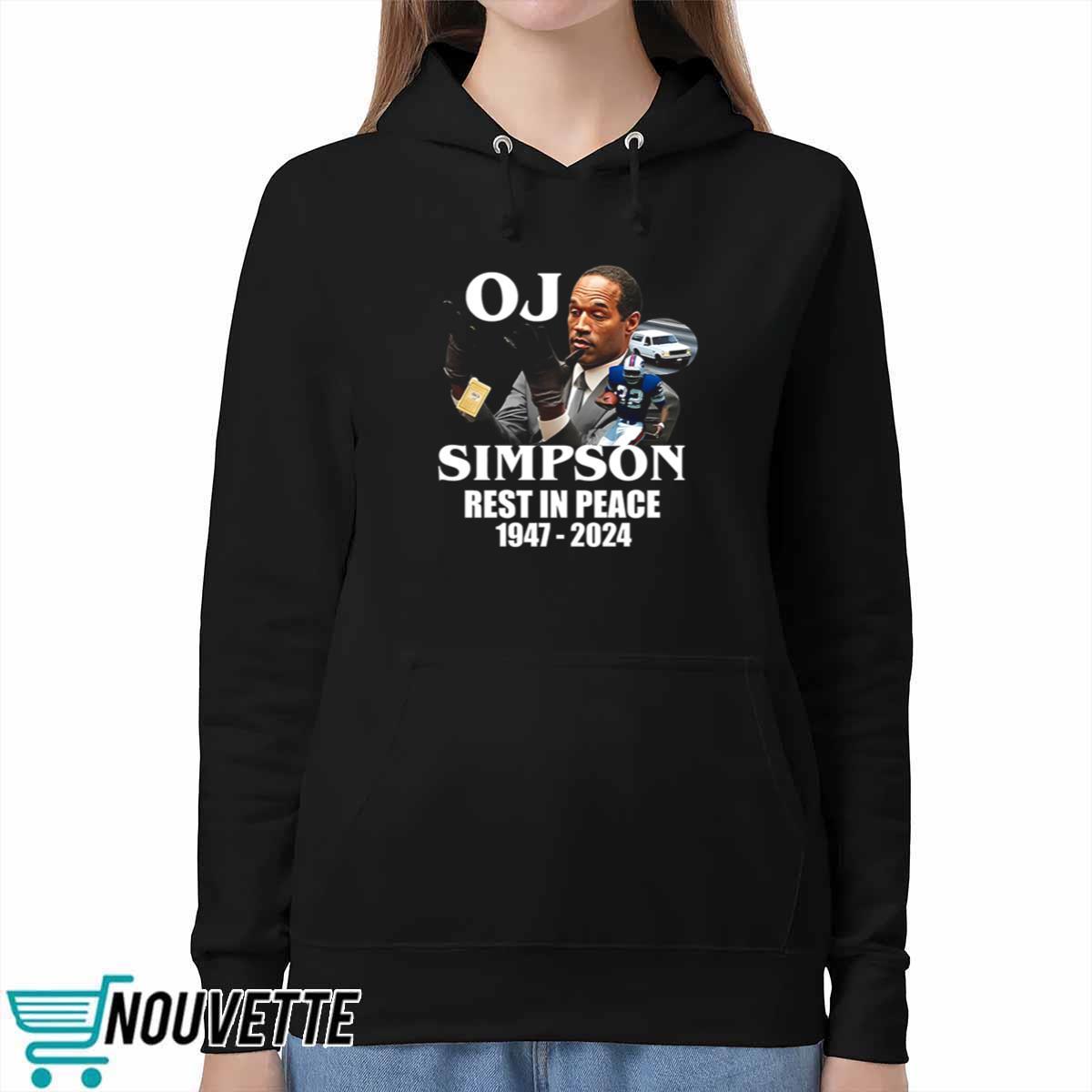 Rip OJ Simpson 1947 2024 Shirt Rip OJ Simpson 1947 2024 Shirt