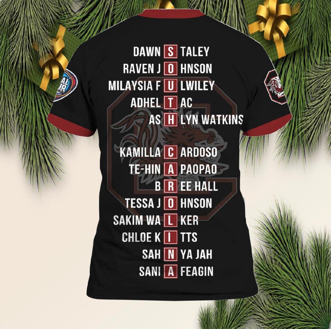 South Carolina Gamecocks Women’s Basketball National Champions 2024 Shirt South Carolina Gamecocks Women’s Basketball National Champions 2024 Shirt