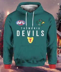 Tasmania Devils Football Coates Hoodie Tasmania Devils Football Coates Hoodie