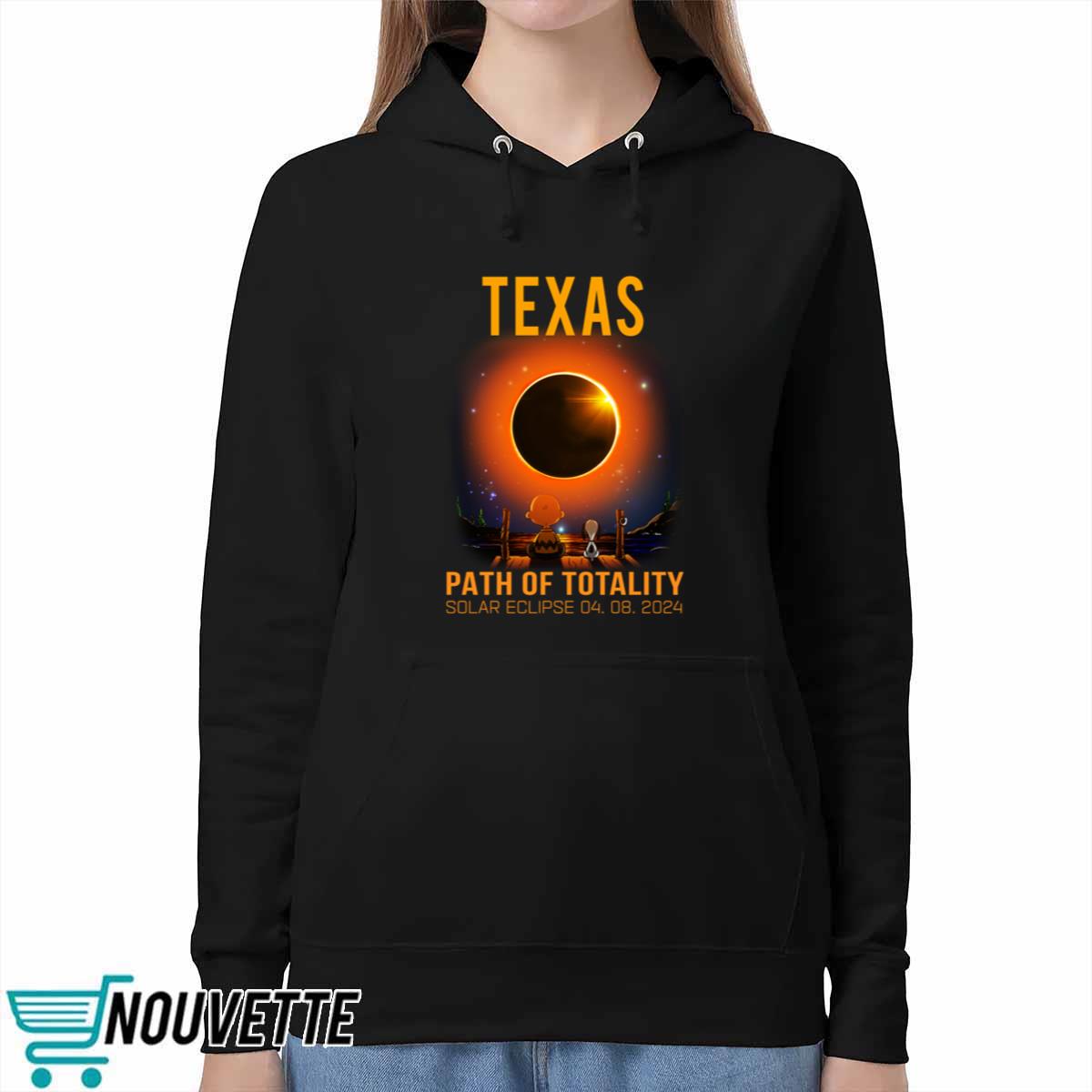 Texas Path Of Totality Solar Eclipse April 8 2024 Shirt Texas Path Of Totality Solar Eclipse April 8 2024 Shirt