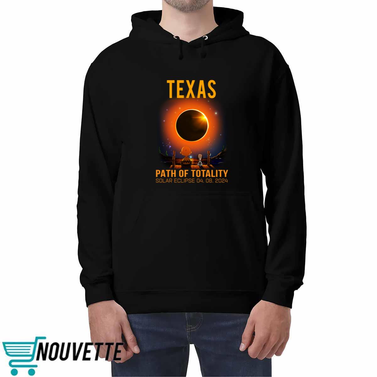 Texas Path Of Totality Solar Eclipse April 8 2024 Shirt Texas Path Of Totality Solar Eclipse April 8 2024 Shirt