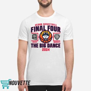 UConn Huskies Men's and Women's Basketball Final Four Shirt