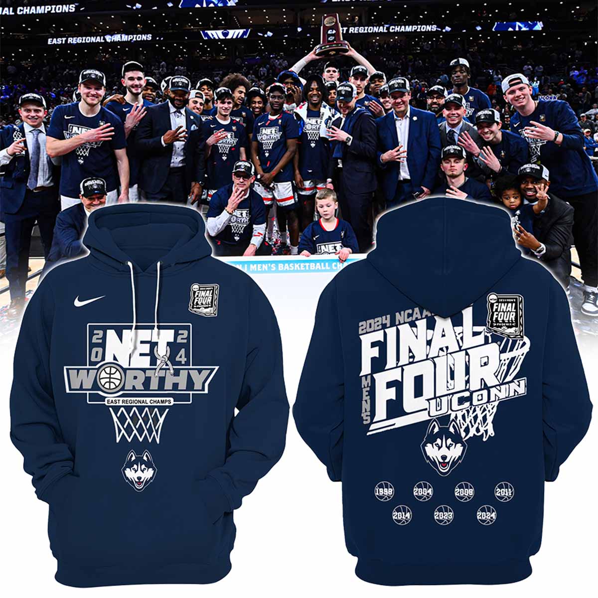 Uconn Huskies Final Four 2024 Hoodie Uconn Huskies Final Four 2024 Hoodie