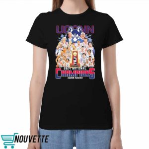 Uconn Huskies Womens And Mens Basketball 2024 National Champions Shirt
