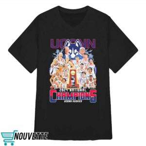 Uconn Huskies Women’s And Men’s Basketball 2024 National Champions Shirt