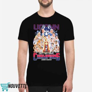 Uconn Huskies Women’s And Men’s Basketball 2024 National Champions Shirt