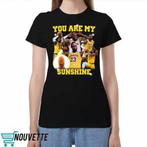 You Are My Sunshine Lebron Shirt You Are My Sunshine Lebron Shirt