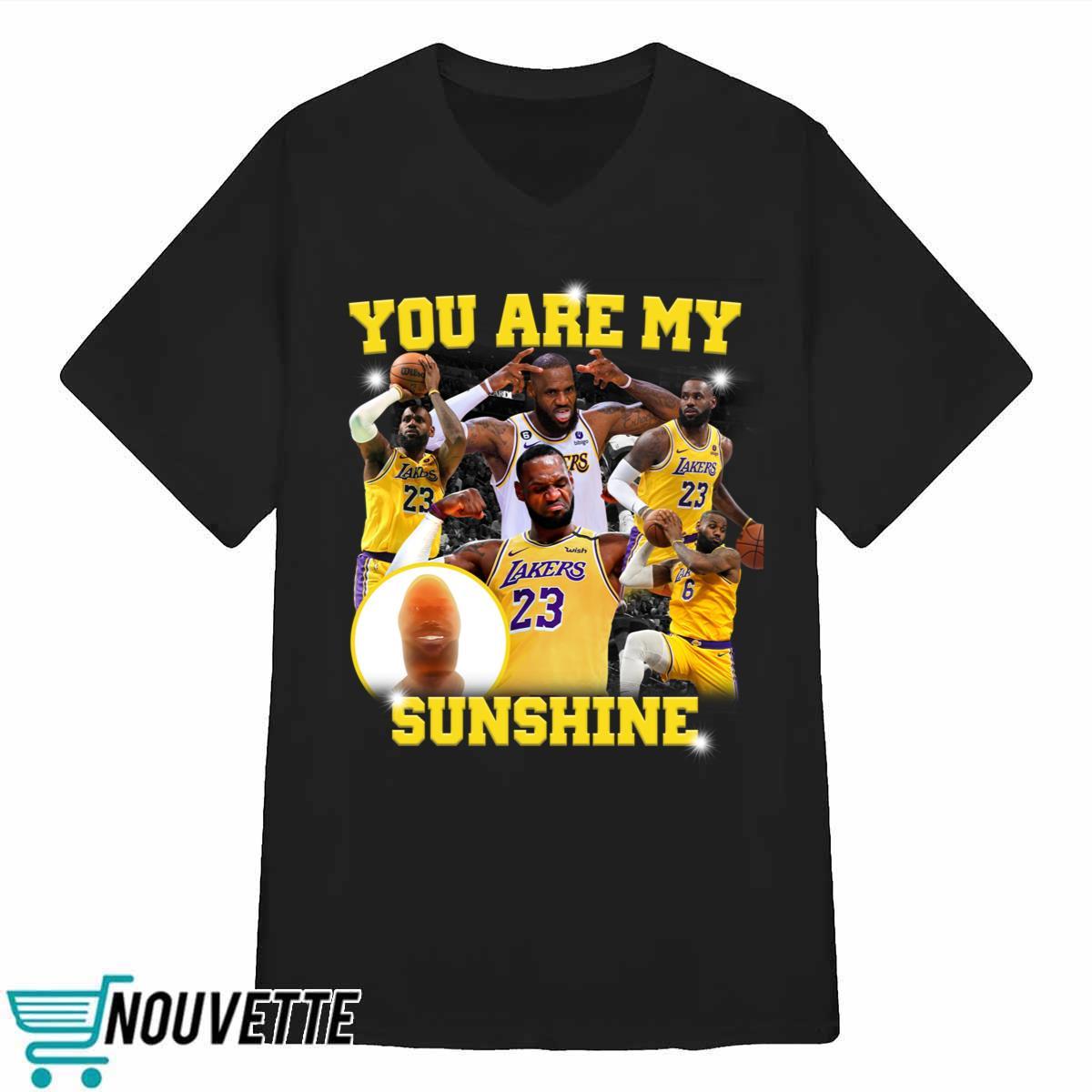 You Are My Sunshine Lebron Shirt You Are My Sunshine Lebron Shirt
