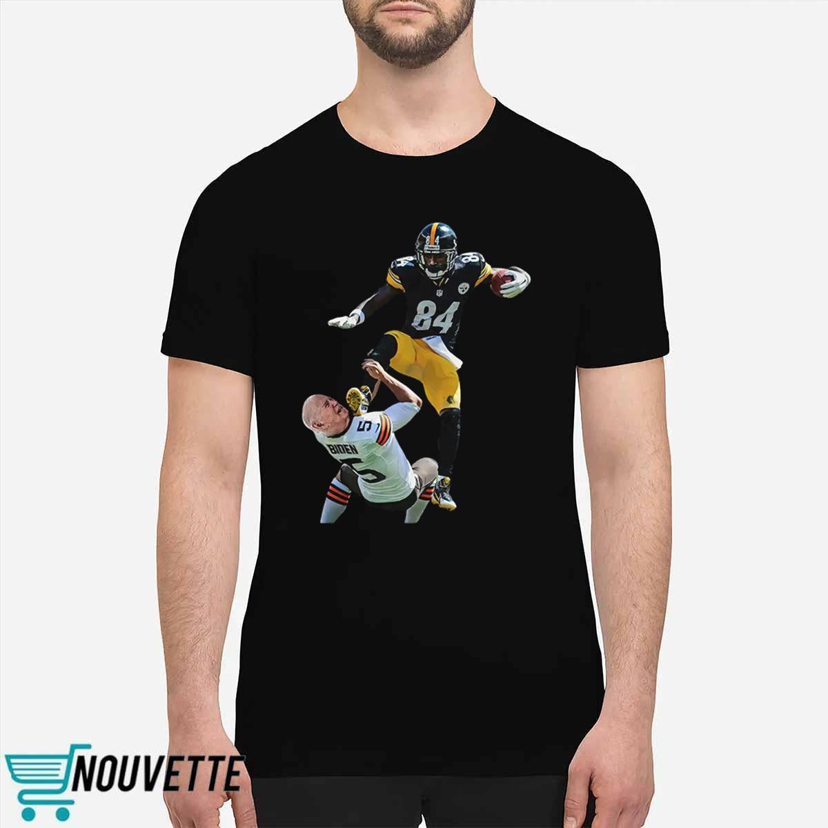 Antonio Brown Kicks Joe Biden Shirt Antonio Brown Kicks Joe Biden Shirt