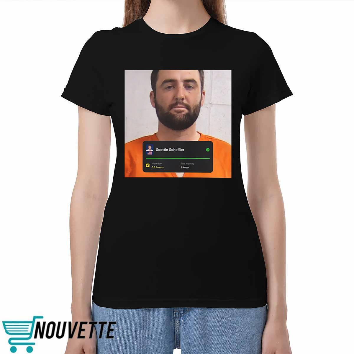 Arrest Funny Scottie Scheffler Mug Shot Shirt Arrest Funny Scottie Scheffler Mug Shot Shirt