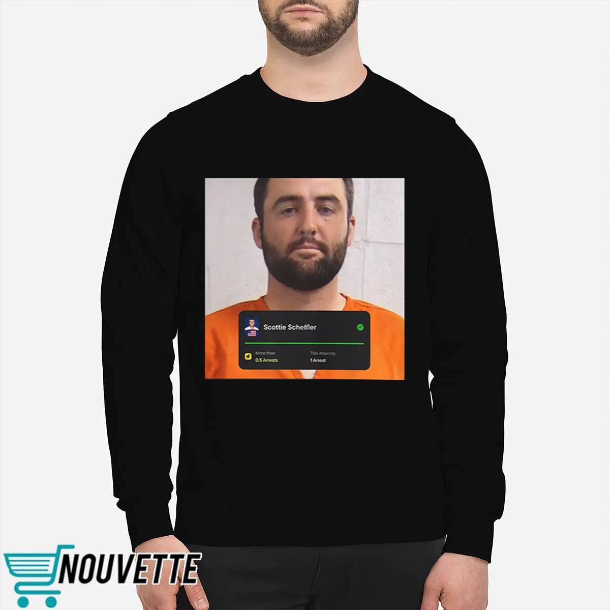 Arrest Funny Scottie Scheffler Mug Shot Shirt Arrest Funny Scottie Scheffler Mug Shot Shirt