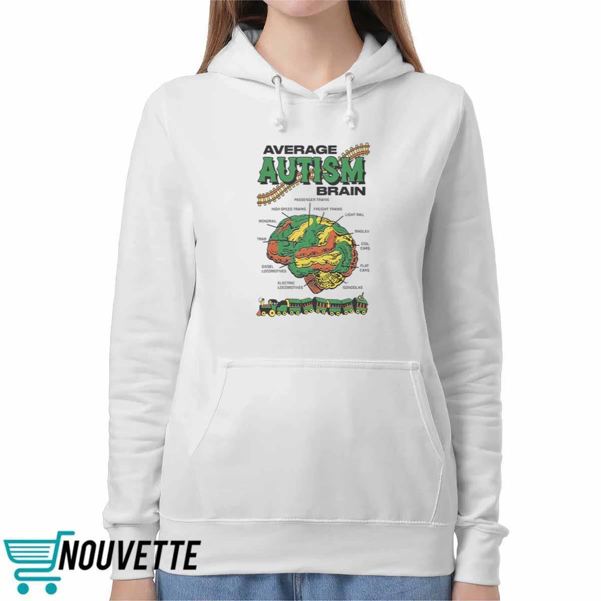 Average Autism Brain Shirt Average Autism Brain Shirt