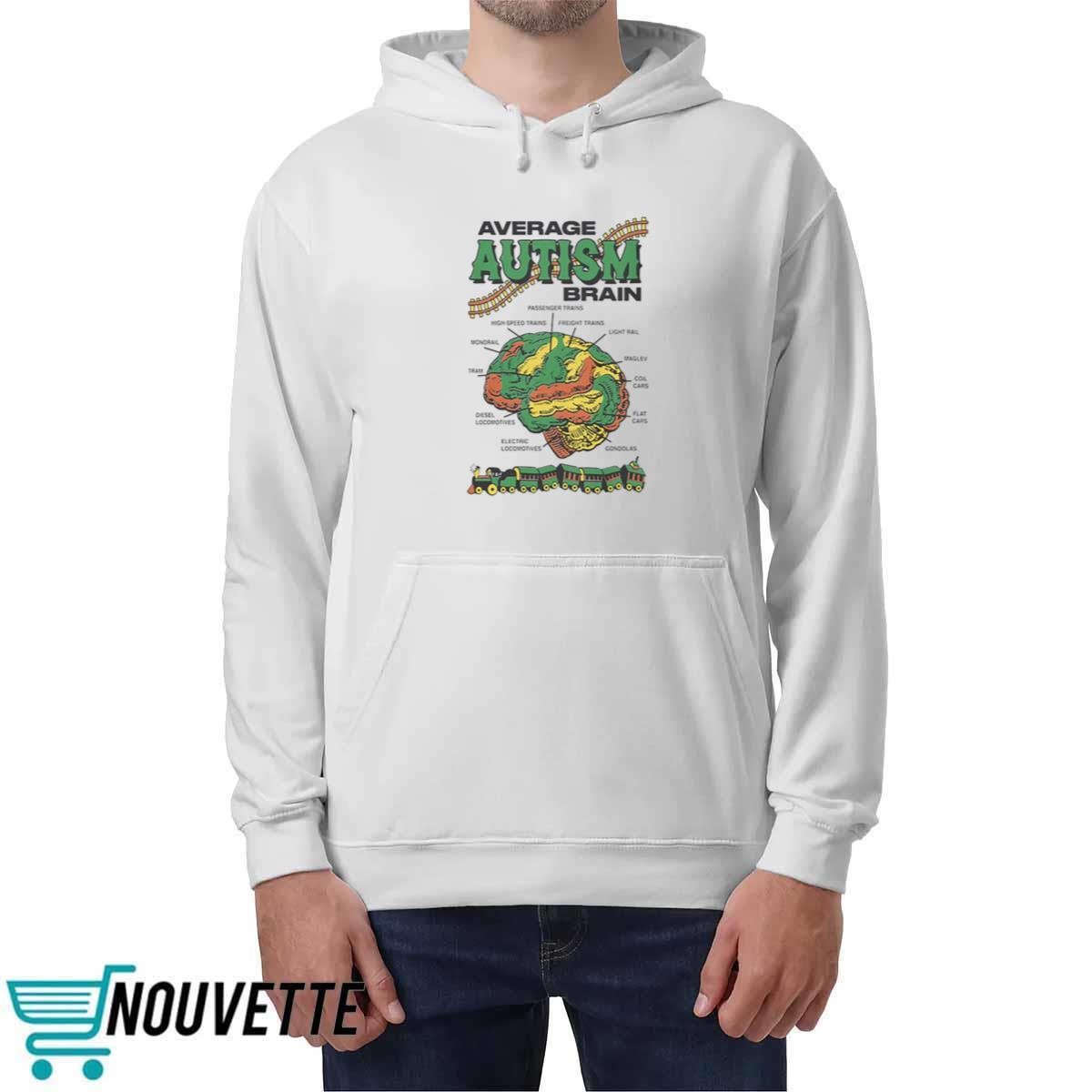 Average Autism Brain Shirt Average Autism Brain Shirt