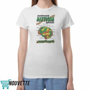 Average Autism Brain Shirt Average Autism Brain Shirt