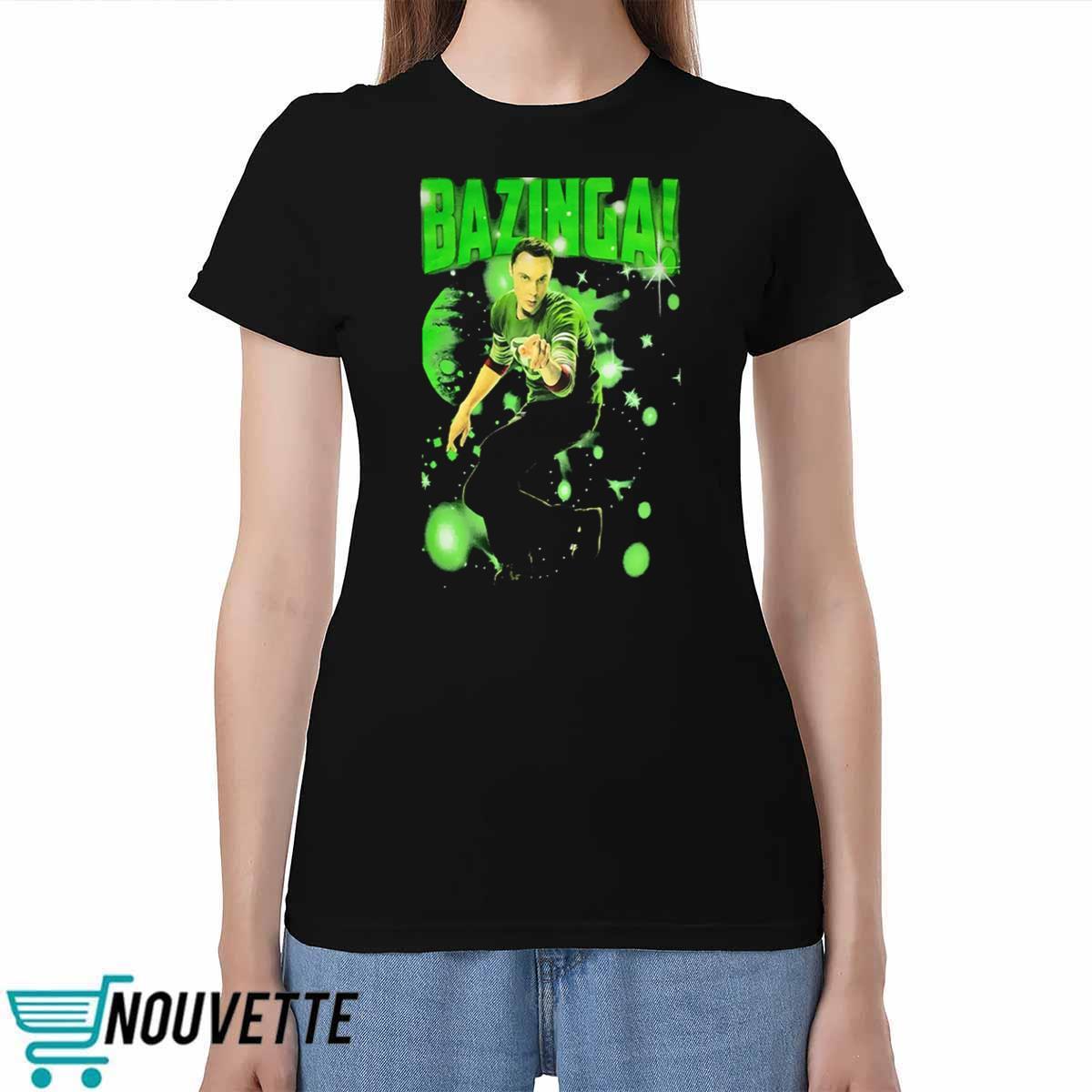 Big Bang Theory Sheldon Stars Bazinga Shirt Big Bang Theory Sheldon Stars Bazinga Shirt