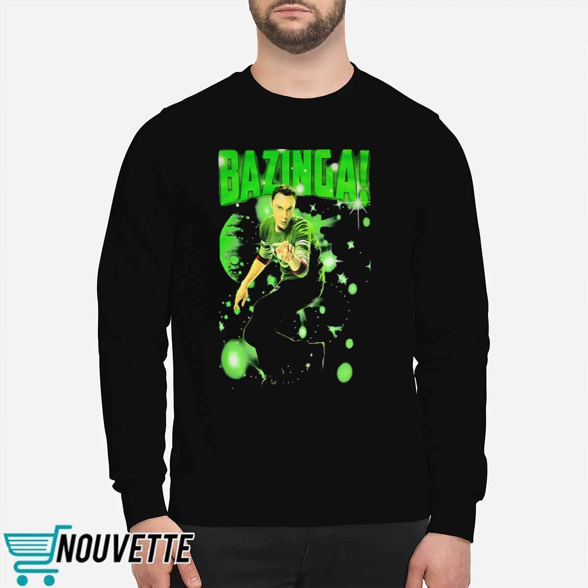 Big Bang Theory Sheldon Stars Bazinga Shirt Big Bang Theory Sheldon Stars Bazinga Shirt
