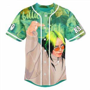 Billie Eilish Im Remarkable Custom Baseball Jersey