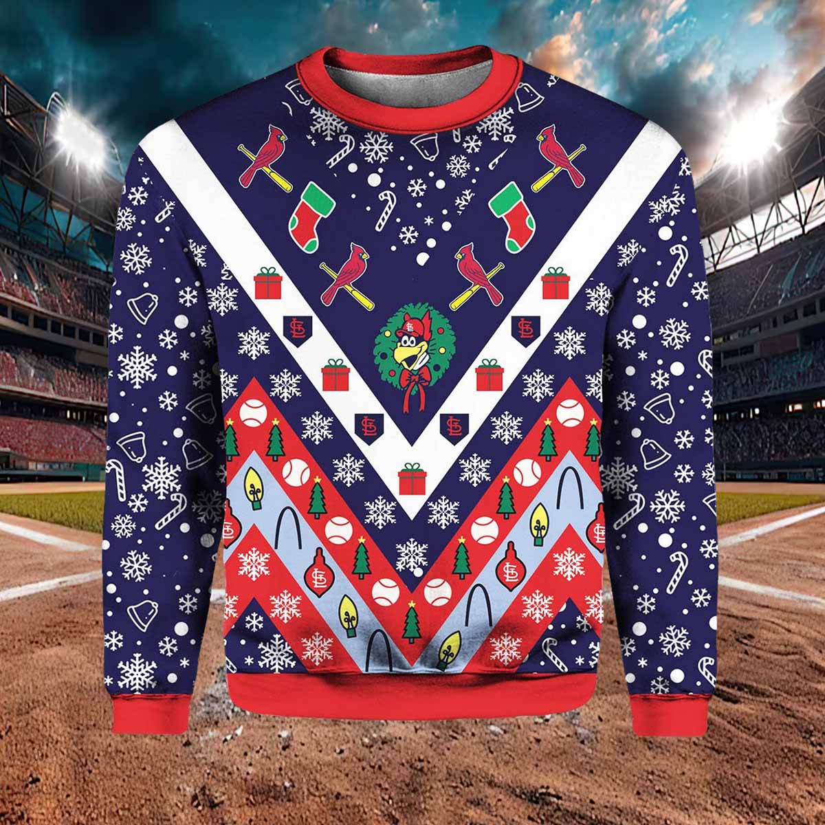 Cardinals Christmas Sweater 2024 Giveaway Cardinals Christmas Sweater 2024 Giveaway
