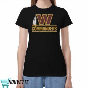 Coach Dan Quinn Commanders Feather Shirt