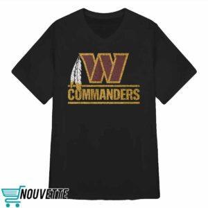 Coach Dan Quinn Commanders Feather Shirt