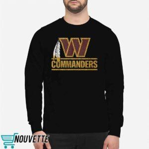 Coach Dan Quinn Commanders Feather Shirt