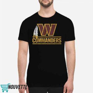 Coach Dan Quinn Commanders Feather Shirt