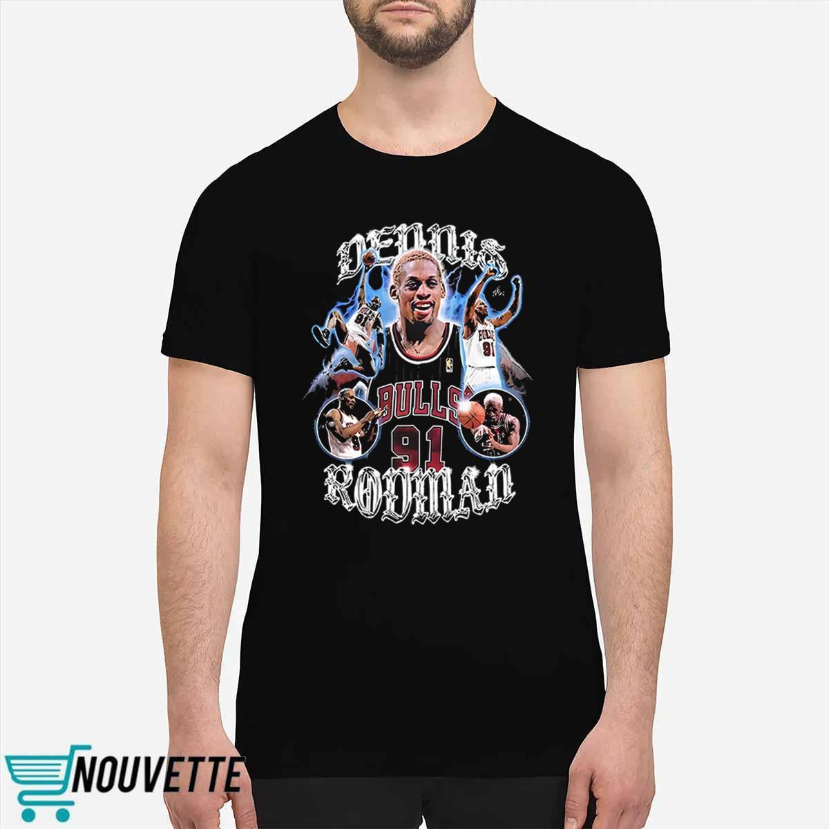 Dennis Rodman The King Of Rebounding Shirt Dennis Rodman The King Of Rebounding Shirt