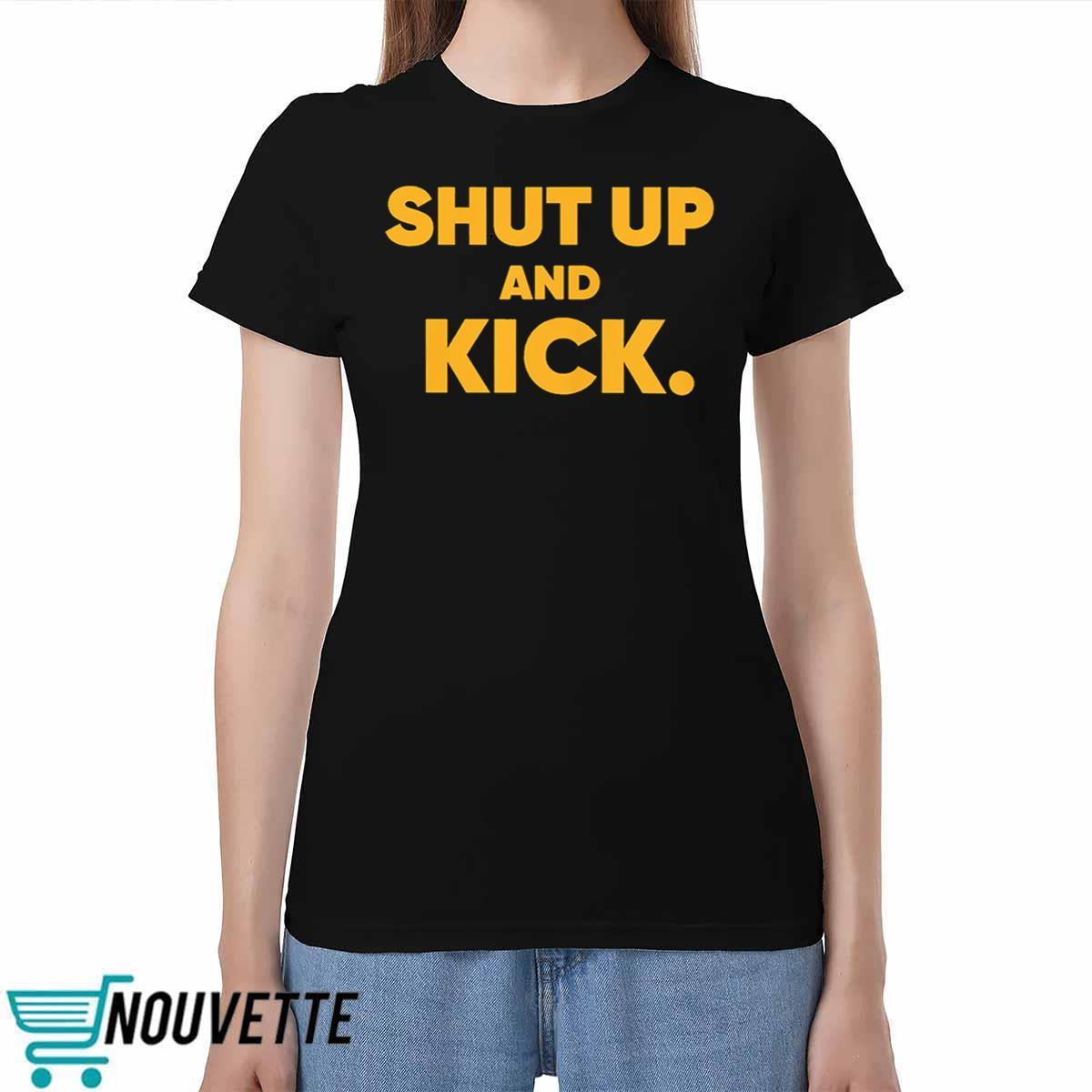 Harrison Butker Shut Up And Kick Shirt Harrison Butker Shut Up And Kick Shirt