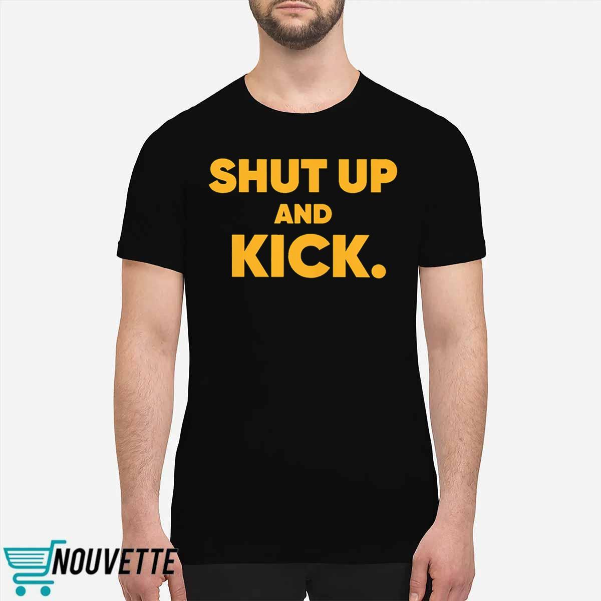 Harrison Butker Shut Up And Kick Shirt Harrison Butker Shut Up And Kick Shirt