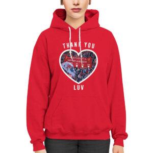Jurgen Klopp Thank You Luv I'll Never Walk Alone Again Hoodie