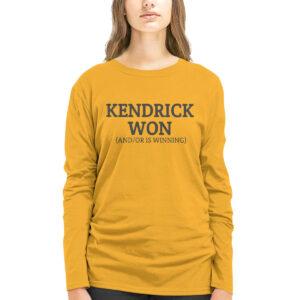 Kendrick Won And Or Is Winning Shirt 3 Kendrick Won And Or Is Winning Shirt