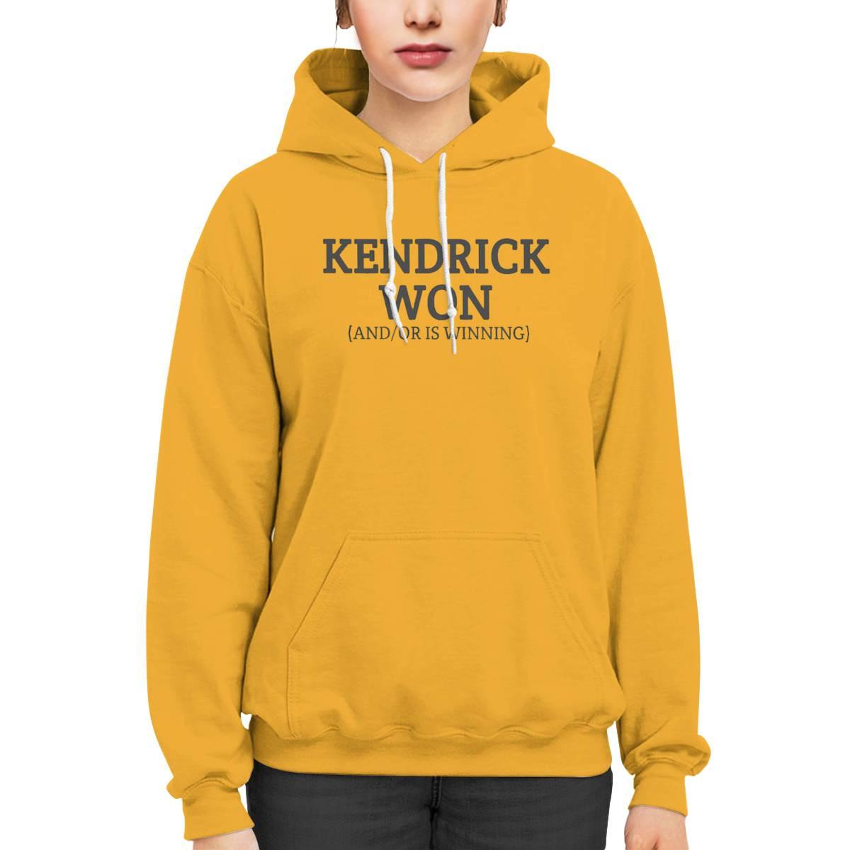 Kendrick Won And Or Is Winning Shirt Kendrick Won And Or Is Winning Shirt