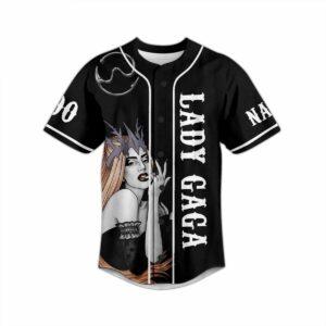 Lady Gaga Baby I Was Born This Way Custom Baseball Jersey