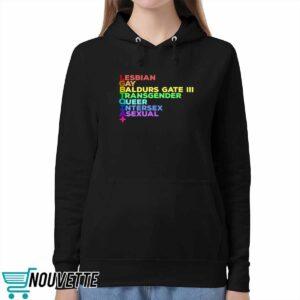 Lesbian Gay Baldurs Gate Transgender Queer Intersex Asexual Shirt 4 Lesbian Gay Baldurs Gate Transgender Queer Intersex Asexual Shirt