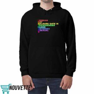 Lesbian Gay Baldurs Gate Transgender Queer Intersex Asexual Shirt 3 Lesbian Gay Baldurs Gate Transgender Queer Intersex Asexual Shirt